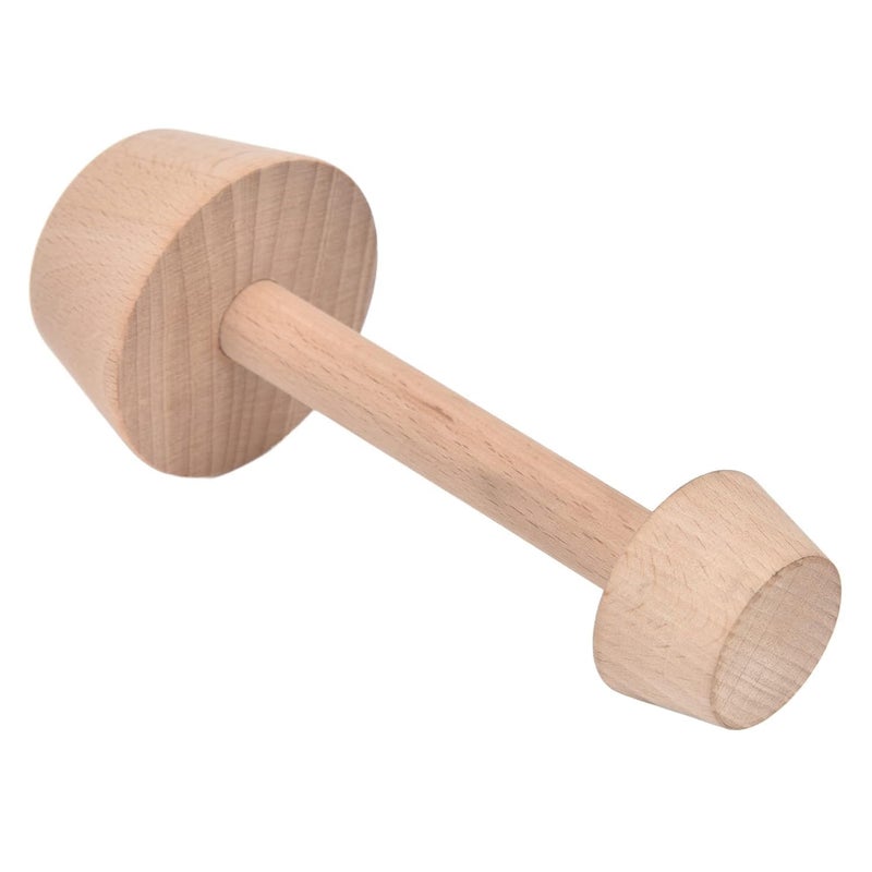 Clixera Wooden Tart Tamper Set Double Side Egg Tart Cake Bottom Mold Wooden Pastry Tamper Mini Tart Tamper Set Pack 1 - Image 2