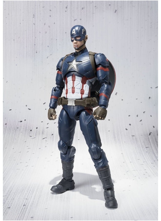 Bandai - S.H. Figuarts Civil War Captain America - Image 1