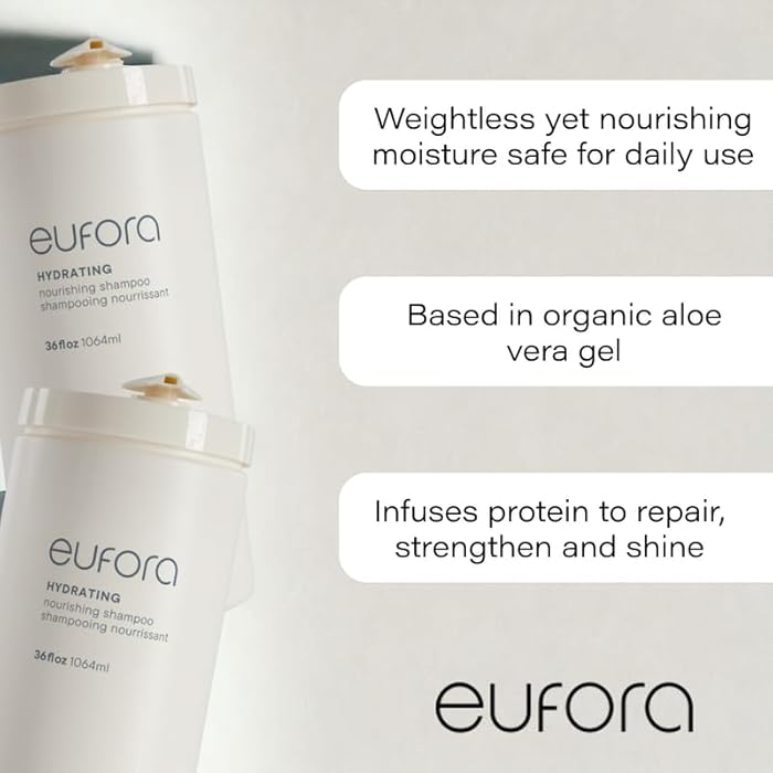 Eufora Hydrating Nourishing Shampoo 36 Fl.oz - Image 2