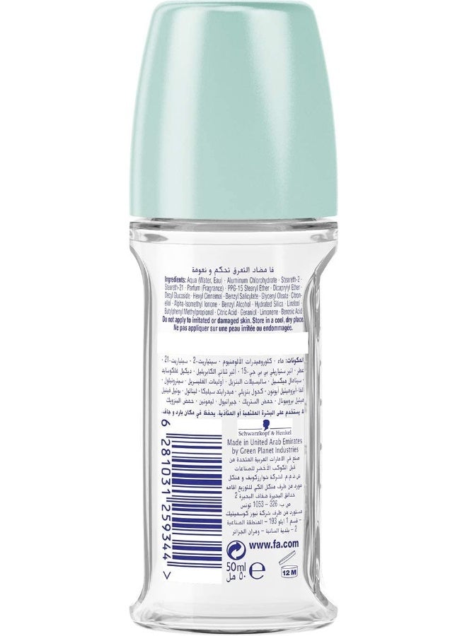 Fa مزيل العرق رول أون 50 مل ناعم و متحكم - Image 3
