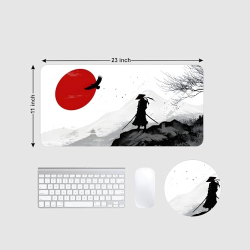 kuavi Premium and Anime Extended Mouse Pad, Large Premium Desk Mats Anti Skid Rubber Base for Desktop Laptop PC Office Gaming (Design-12) - Image 2