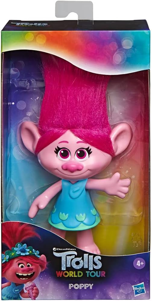 Trolls DREAMWORKS TROLLS World Tour Poppy Medium Doll - Image 1