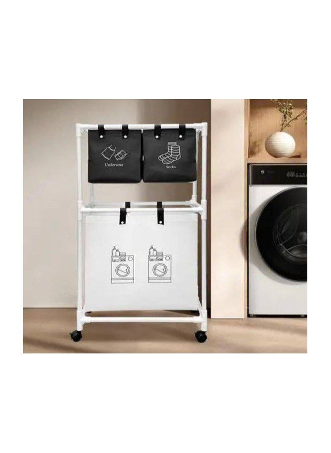 Metal Laundry Stand 2-Tier Laundry Stand - pzsku/Z0B36314F7B4A2CA2C634Z/45/_/1735538816/e31bf0c6-bfc9-475c-b8dd-8e40d252a2da