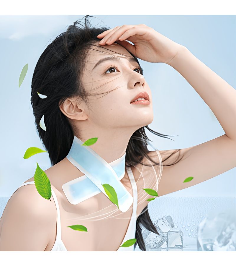 5 Pieces Extended Hydrogel Cooling Patches Quick Cooling Ice Patches For Face - Image 3