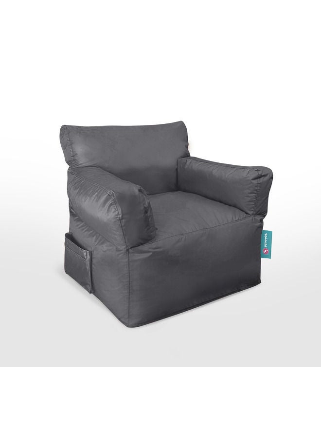 FLAMINGO Royal Flamingo Bean bag Chair Flamingo Grey 