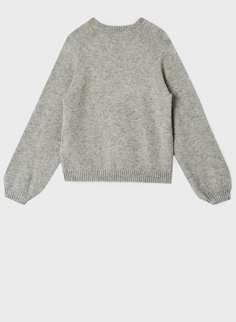 ONLY Kids Knitted Sweatshirt  - Image 2