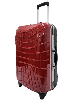 Track HardSide Suitcase Luggage Lightweight PC Material with 4-Wheel Spinner - 26 Inch Travel Luggage  - Image 1