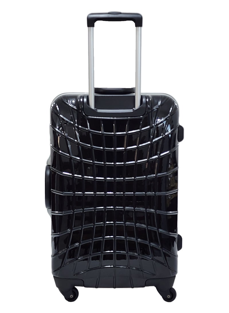 Track HardSide Suitcase Luggage Lightweight PC Material with 4-Wheel Spinner - 26 Inch Travel Luggage  - Image 2
