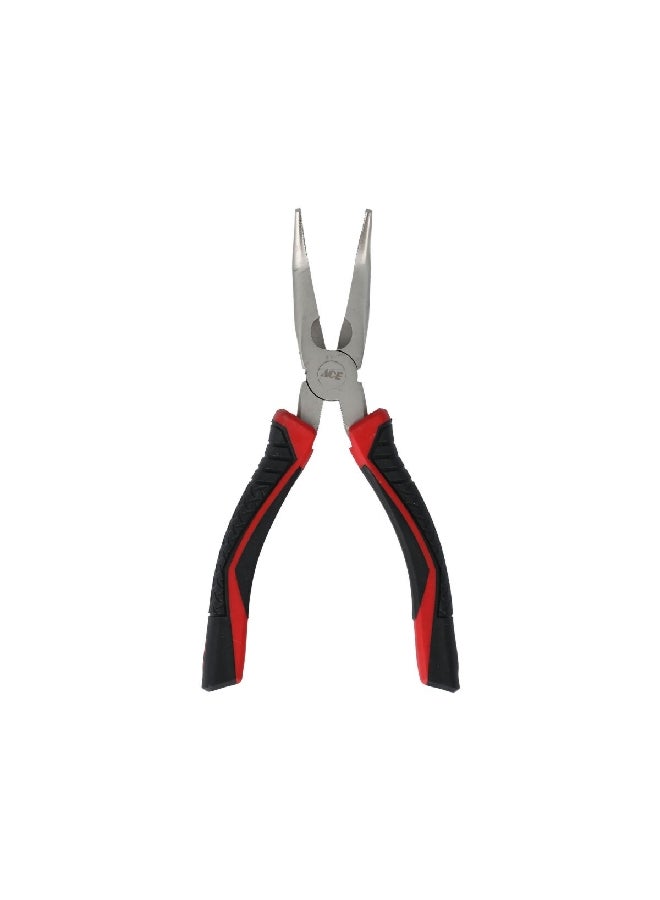 ACE TPR Grip Handle Bent Nose Plier Multicolour 20 cm XM18010353 - Image 1