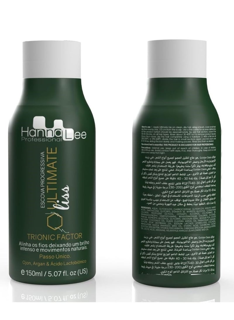 Hanna lee hannal Lee Professional Escova Progressiva Ultimate 150 ml  - Image 2