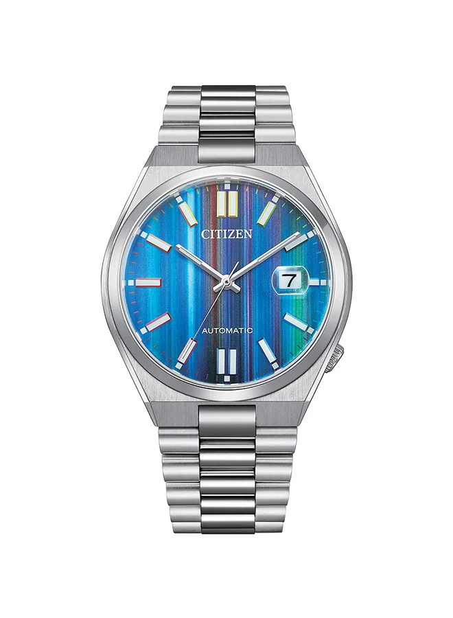CITIZEN Men's Stainless Steel Strap Mechanical Men Watch NJ0151-53W - 40 mm