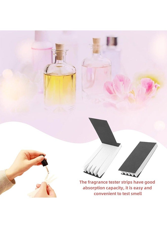 200 قطعة من شرائط اختبار العطور، شرائط اختبار رائحة ورق اختبار العطور - Image 4