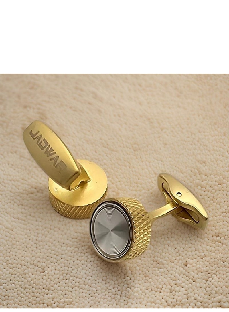 JADWAR Decorative patterned cufflinks - Image 1