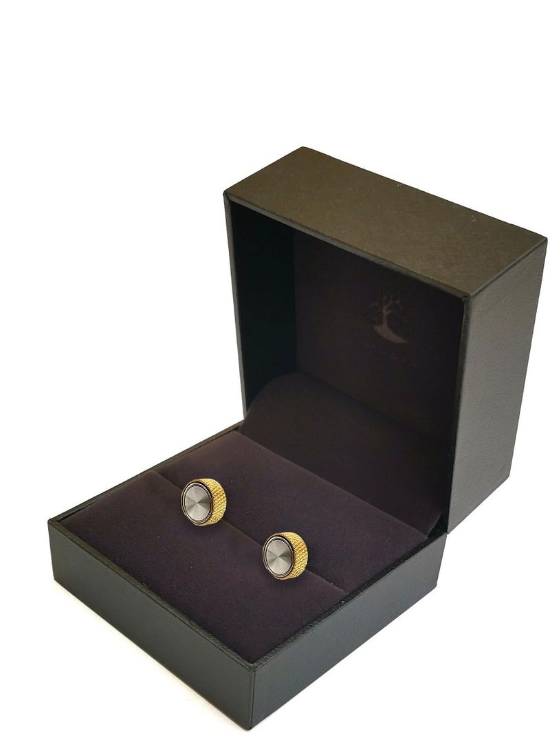 JADWAR Decorative patterned cufflinks - Image 2