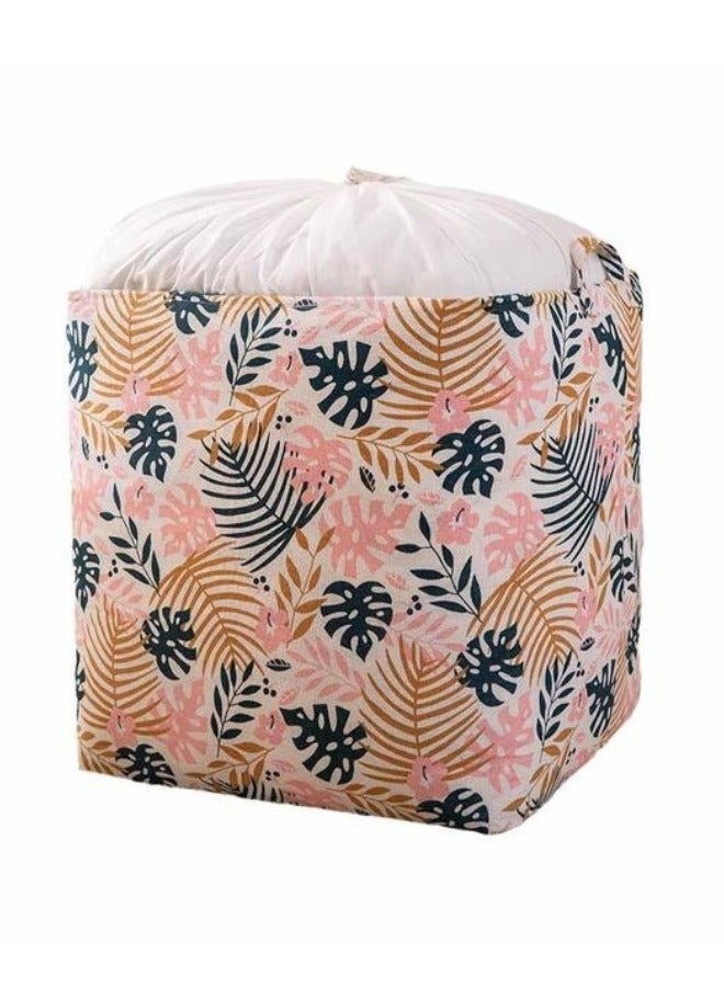 منظم غسيل برباط متعدد الوظائف قابل للطي لغسيل الملابس المنزلية وسلة الألعاب 50 لتر (لون عشوائي) - Image 2