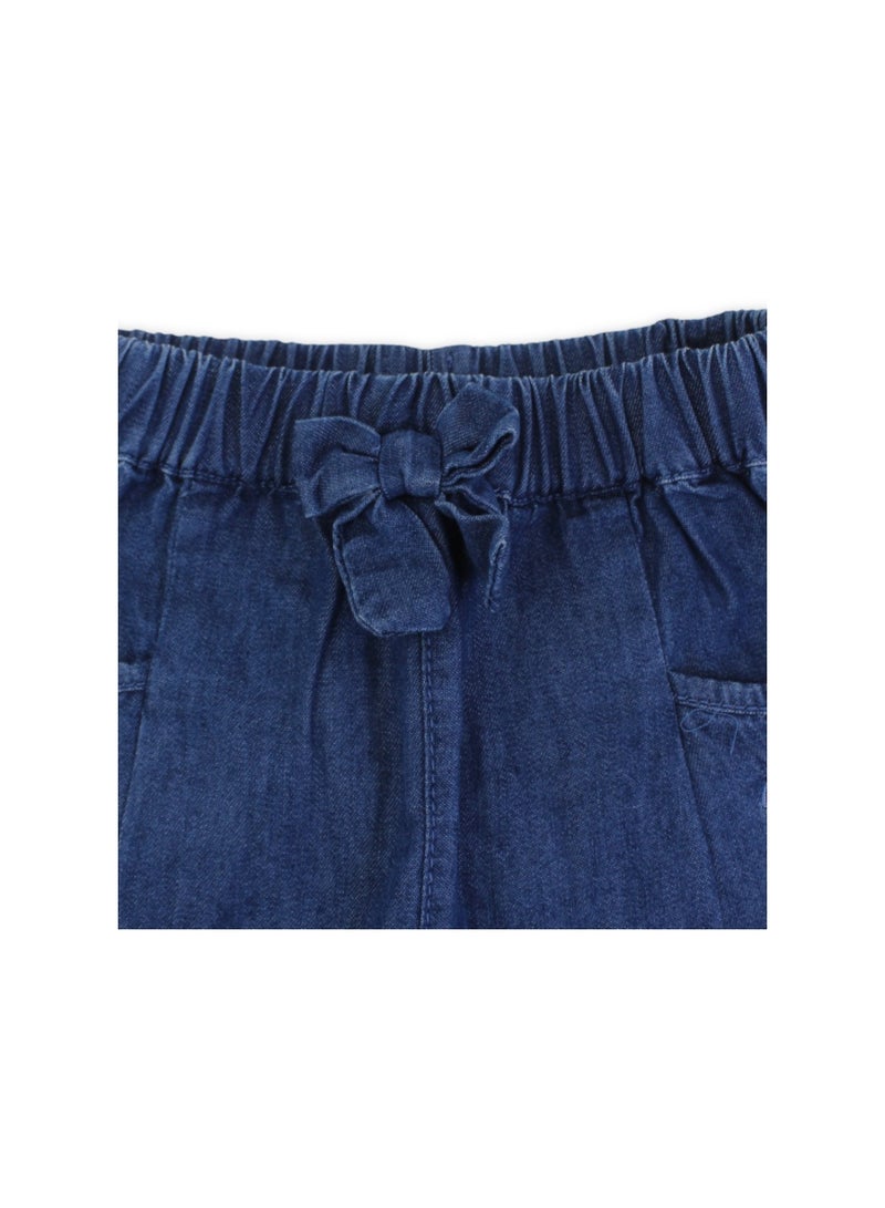 Pompelo Baby Boys Cotton Denim Pants – Blue - Image 3