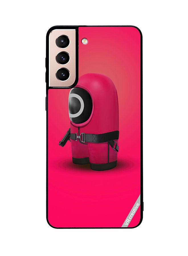 VR CREATIVE Protective Case Cover For Samsung Galaxy S21 Plus 5G Squid Game Design Multicolour - Image 1