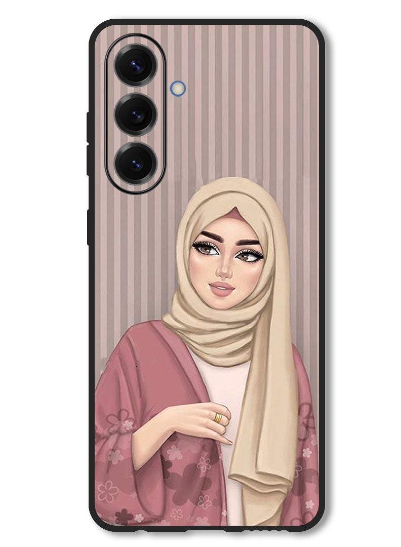 Theodor Case Compatible with Samsung Galaxy F56 6.74 Inch Protection Shockproof Bumper Cover Hijab Girl 1 - Image 1