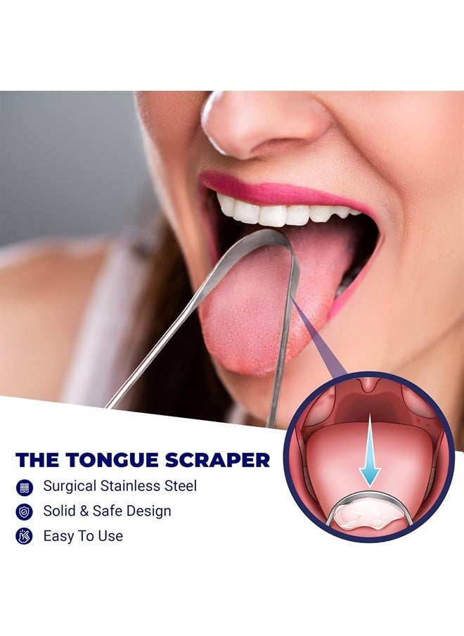 ORAVIX - Tonsil Stone Removal Kit - Tonsil Stone Remover - Tonsillolith Remover Tool - Tonsil Cleaner - Fight Bad Breath - Tonsil Stone Removal Tool - Oral Irrigator - Tongue Scraper - 7 Pieces - Image 1