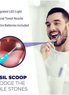 ORAVIX Tonsil Stone Removal Kit - Tonsil Stone Remover - Tonsillolith Remover Tool - Tonsil Cleaner - Fight Bad Breath - Tonsil Stone Removal Tool - Oral Irrigator - Tongue Scraper - 7 Pieces  - Image 4