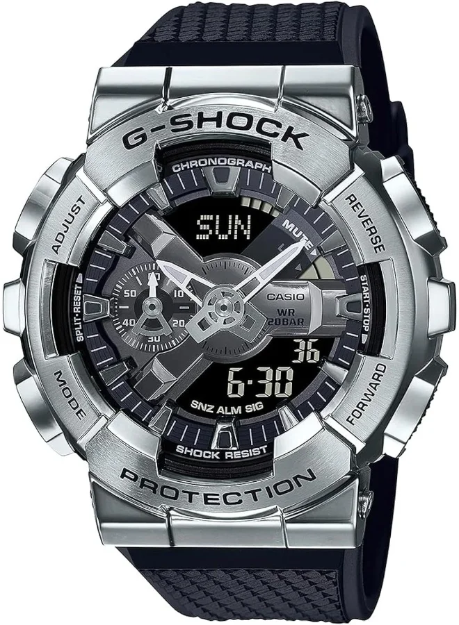 CASIO Casio G-Shock GM-110-1ADR Metal Face Men's Digital-Analog Wrist Watch