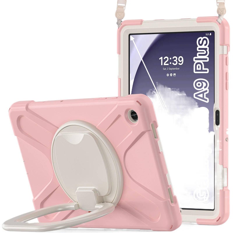 DGG Red iPad Case Compatible with Multiple iPad Models with Pencil Holder - Image 2