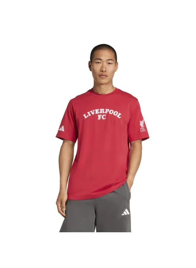 adidas Adidas Lfc Us Tee M Red Football/Soccer T-Shirts For Men