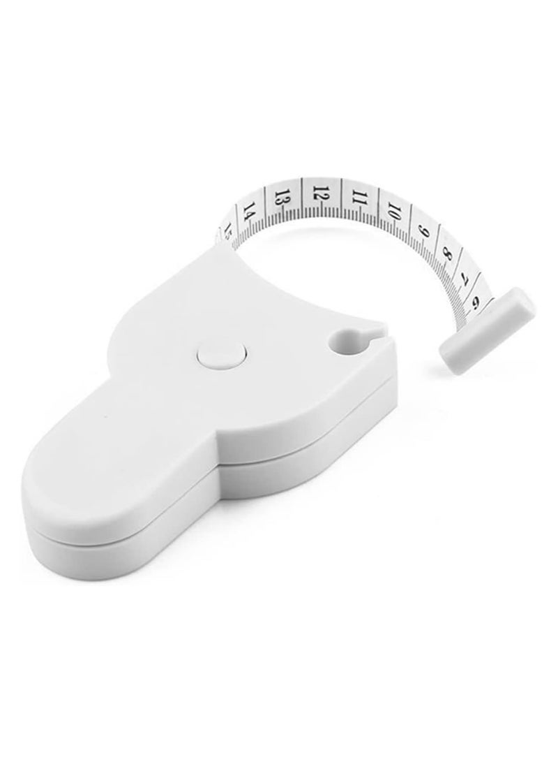 YZMA GLOBAL Body Measure Tape White Flexible Measuring Tape for Tailoring Sewing Craft Home Use and Daily Wear - Image 1