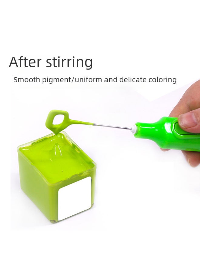MINGHUA Art Gouache Paint Electric Blender Art Student Joint Examination Artifact Scraper Color Blending Mixing Paint Tool - Image 2