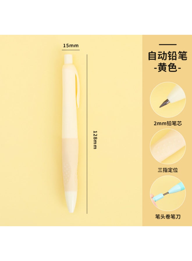 HELPS Positive Posture Pencil For Primary School Students 2.0mm Continuous Core Stationery For Kidsren To Practice Calligraphy Soft Grip Special Automatic Pencil - Image 1