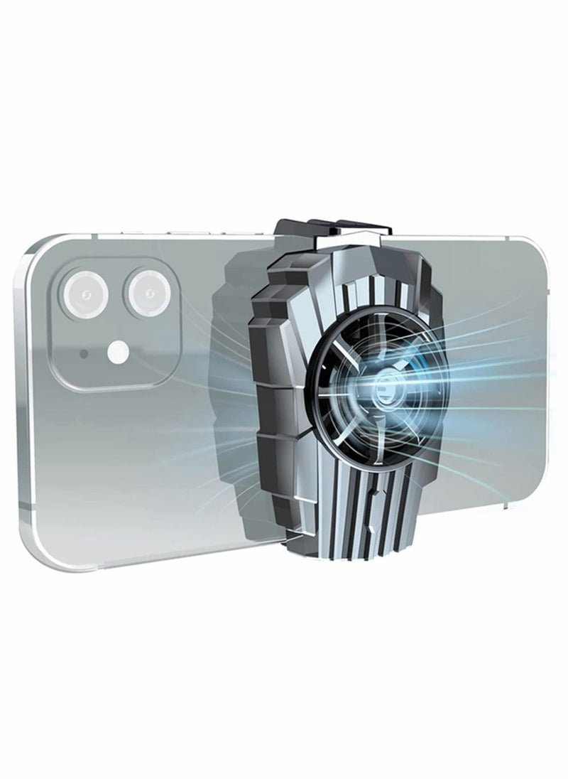 KASTWAVE Phone Cooler, Cellphone Radiator with Dual Semi-Conductor Cooling Chip, Suitable for All Types Cellphone from 4.5 to 7 Inches for Tiktok Live Streaming, Outdoor Vlog, Mobile Gaming  - Image 1