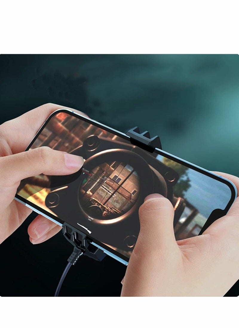 KASTWAVE Phone Cooler, Cellphone Radiator with Dual Semi-Conductor Cooling Chip, Suitable for All Types Cellphone from 4.5 to 7 Inches for Tiktok Live Streaming, Outdoor Vlog, Mobile Gaming  - Image 2