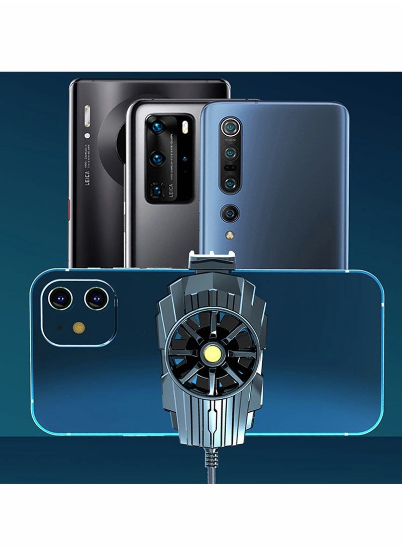 KASTWAVE Phone Cooler, Cellphone Radiator with Dual Semi-Conductor Cooling Chip, Suitable for All Types Cellphone from 4.5 to 7 Inches for Tiktok Live Streaming, Outdoor Vlog, Mobile Gaming  - Image 5