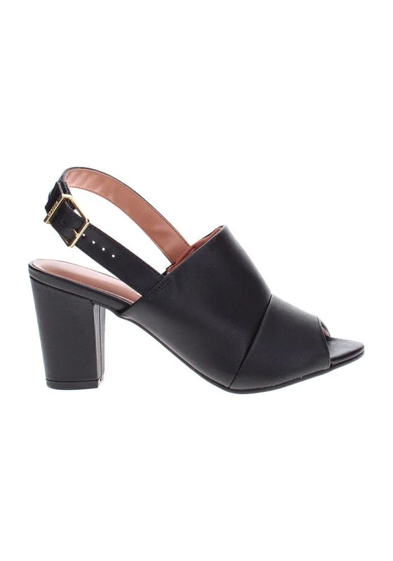 Mid Heels Sandals for Women – Sling Back Heel Sandals for Girls with Ankle Strap