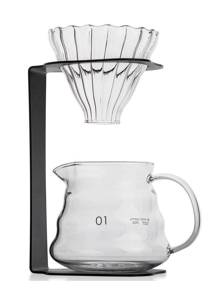 Bincoo Professional Metal Pour Over Coffee Stand Holder Portable Dripper Brewing Holder for Home & Commercial Use, Compatible with Most Cones & Servers Ramadan - Image 5