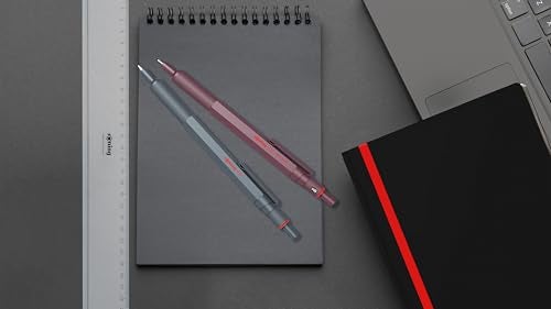 Rotring 600 FullMetal Body 07mm Mechanical Pencil Black for Precise RulerBased Drawing - Image 3
