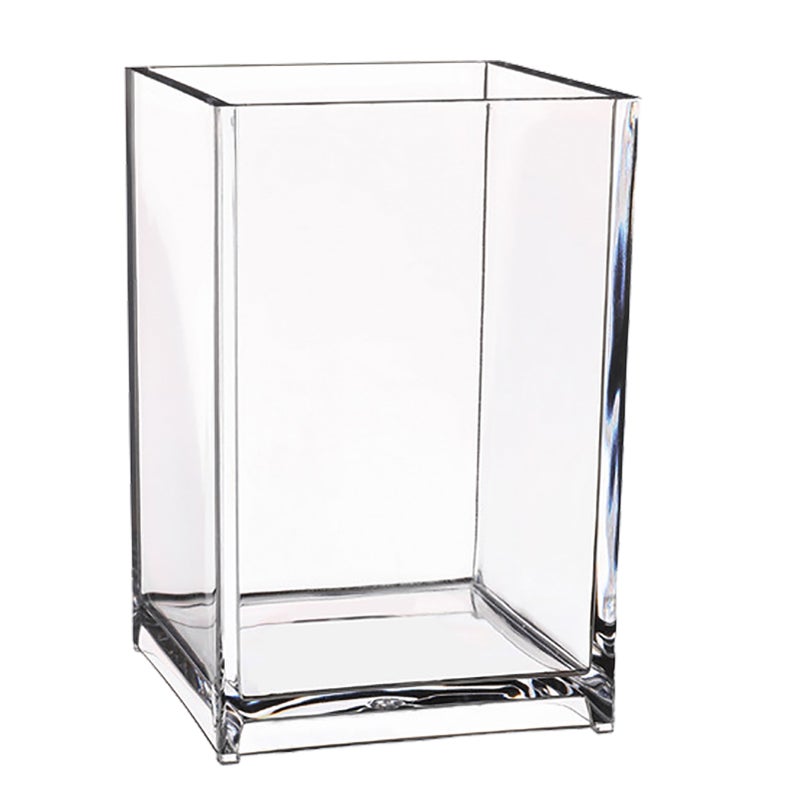 Clear Acrylic Pencil Pen Holder Modern Makeup Brush Storage Organizer for Office School Home Supplies - Image 2