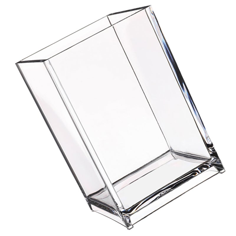 Clear Acrylic Pencil Pen Holder Modern Makeup Brush Storage Organizer for Office School Home Supplies - Image 4