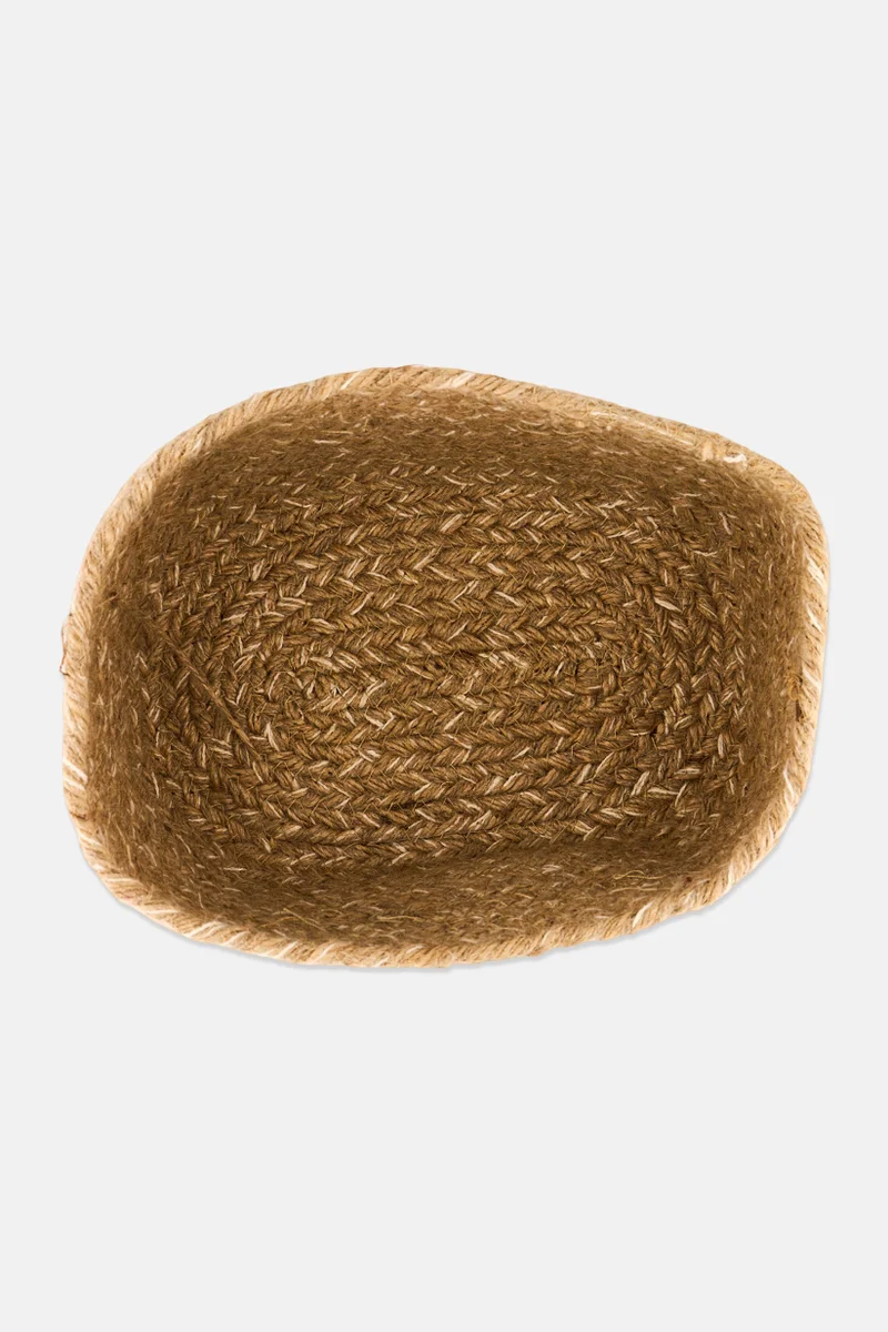 Muy Mucho Rattan Medium Storage Basket, Tan