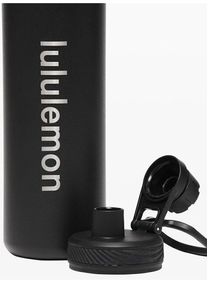 Lululemon Insulated Water Bottle for Hot or Cold, Stainless steel sports vacuum insulated water bottle, suitable for holding water, iced tea, hot tea, etc - Image 2