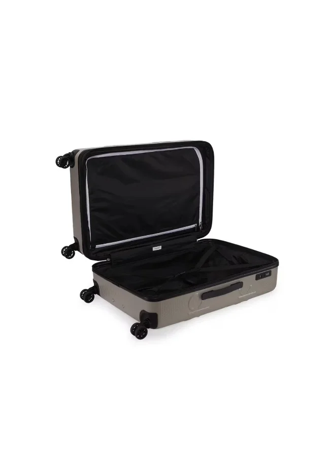Calvin Klein CINDER Calvin Klein Insignia 4.0 Hardside Luggage on Wheels for Unisex | Ultra Lightweight ABS with 4 Spinner Wheels | Color Cinder  | Best Price UAE