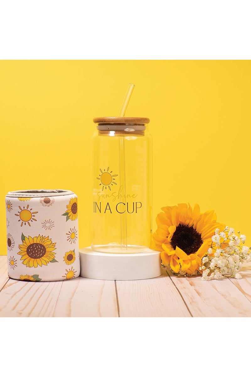 MissTiara سلة هدايا للنساء - مجموعة هدايا عيد الميلاد تحتوي على 15 عنصر هدية ملهمة، حزمة رعاية سبا مريحة للنساء، هدايا صداقة، هدايا للنساء، هدايا الشمس والعافية لها - Image 4