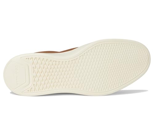 COLE HAAN حذاء كول هان للرجال غراند كروس كورت العصري المثقوب، جلد بني بريطاني/عاجي، 10-م أمريكي - Image 4