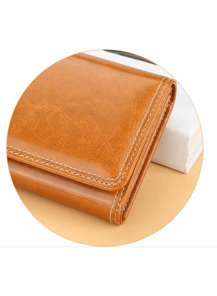 بايلليري محفظة Pu النسائية الطويلة مع سحاب محفظة يدوية (برتقالية) - Image 3