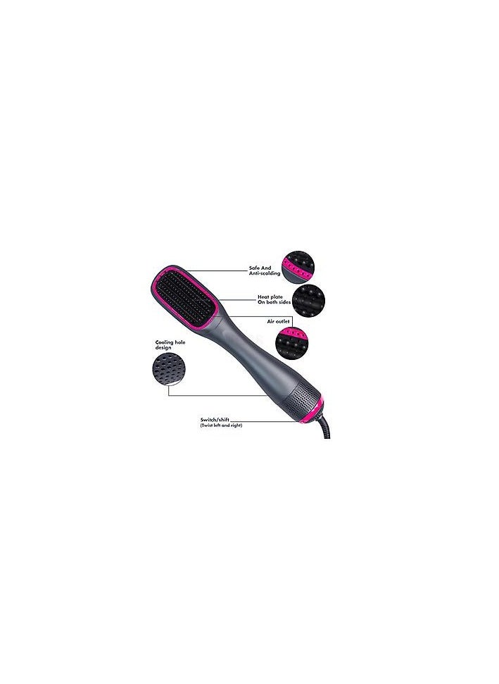 OTTAL Hot Air Brush Hair Dryer Style Volumize 3 in 1 Salon Straightening  Ceramic Hair Dryer  - Image 3