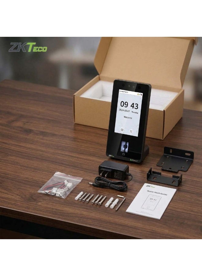 زد كيه تيكو جهاز التحكم بالدخول ZKTeco BioFace C1 | التعرف على الوجه وبصمة الإصبع | نظام حضور وانصراف | دبي | خدمة التركيب متاحة - Image 2