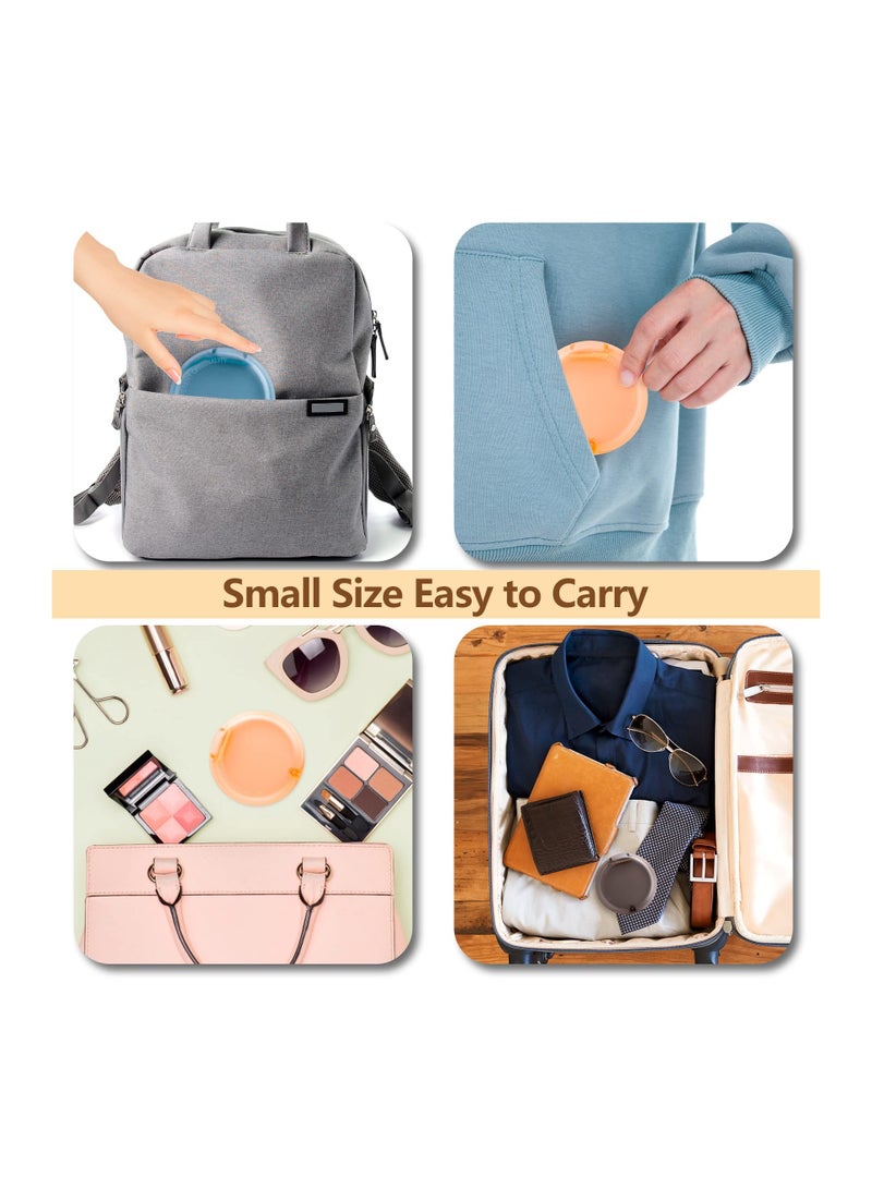 2 قطعة من تقويم الأسنان مع إغلاق الغطاء المغناطيسي يتوقف الغطاء ، الغطاء الواقي المحمولة رقيقة جدا في الليل ، من السهل تنظيف المحاذاة شل - Image 3