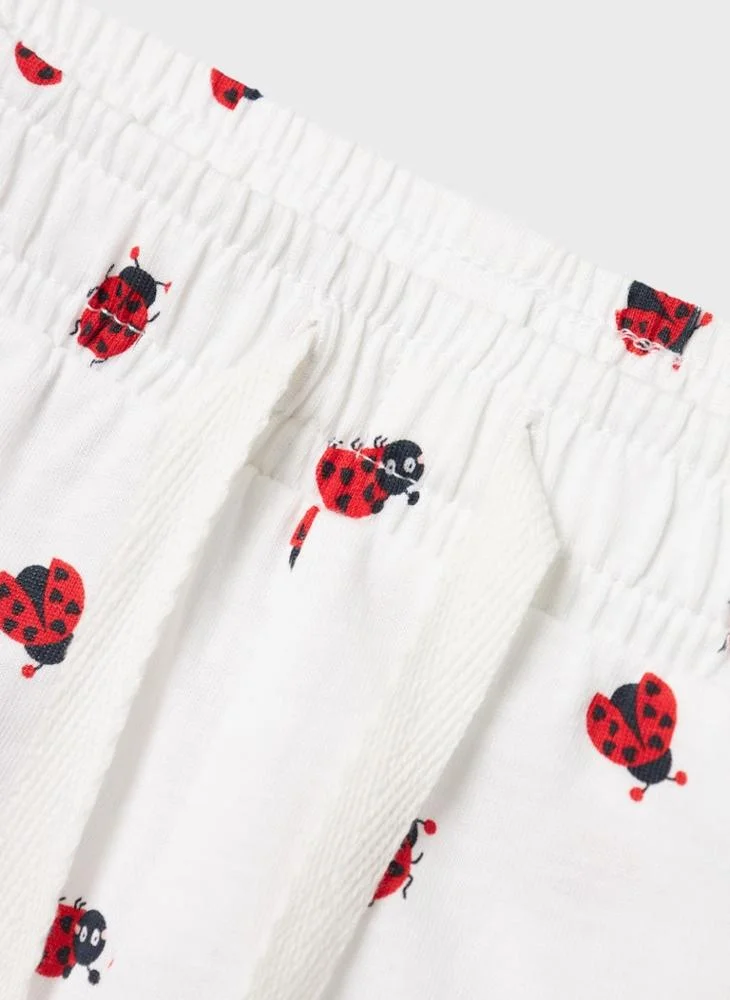 نيم ات Kids Printed Drawstring Shorts
