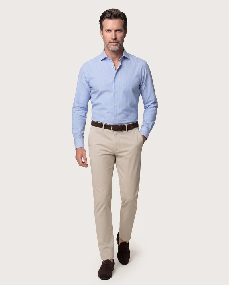 Camicissima Kyoto Cotton Twill Chino Pants