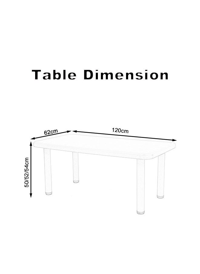 XIANGYU Colorful Stacking Table Kindergarten Learning Plastic Party Kids Desk  - Image 4